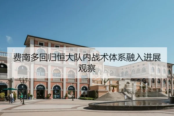 费南多回归恒大队内战术体系融入进展观察 - wmsports